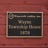 Wayne Township House Plaque
